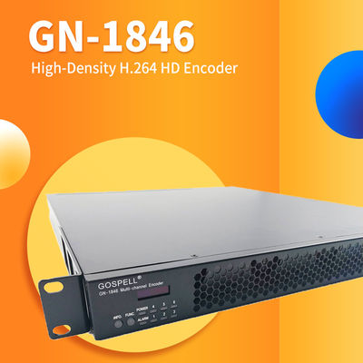 China Kodierer HDMI Gospell GN-1846 12-Ch H.264 HD gab Wahl-Digital Fernsehkodierer mit Sendung ein fournisseur