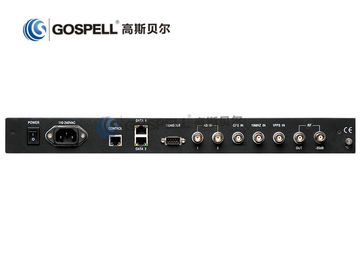 CHINA Gigabit VerdoppelungiP des Einfachkanal-DTV des Modulator-DVB-T2 QPSK überflüssiges ASI des Modulator- fournisseur