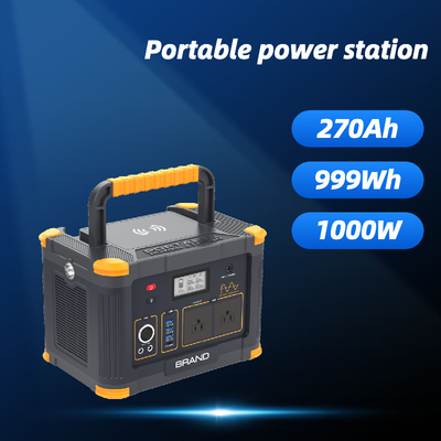 CHINA tragbare Solardes generator-999wh Batterie 500W 1000W Kraftwerk-des Lithium-LiFePO4 fournisseur