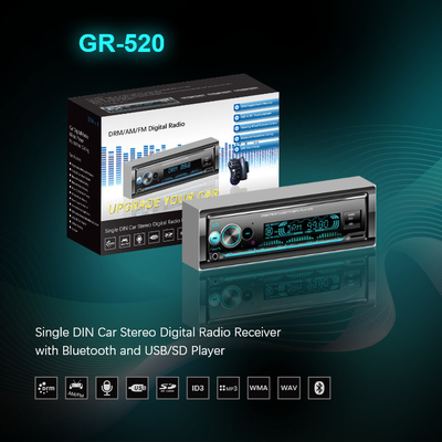 CHINA Auto 1 DIN MP3 Player Smart DRM Autoradio DC 12V USB Audio Video Player fournisseur