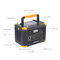 tragbare Solardes generator-999wh Batterie 500W 1000W Kraftwerk-des Lithium-LiFePO4 fournisseur